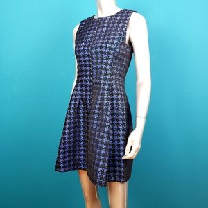 🆕️ 🌠 AX PARIS Metallic Houndstooth Mini Dress // (NWT)